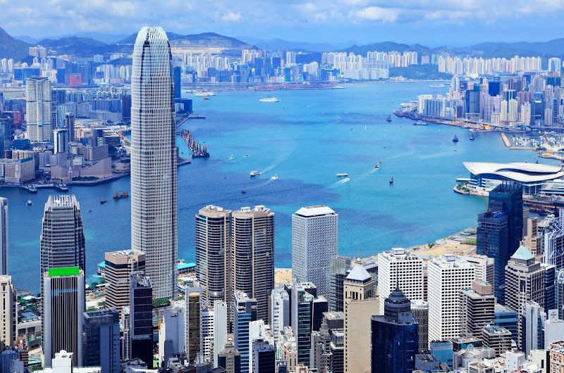 Spectacular view of Hong Kong Skyline Hong Kong